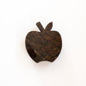 Apple Shape Slab - Reddish Brown
