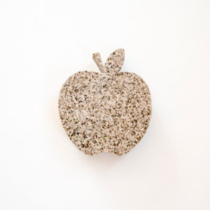 Apple Shaped Slab - Speckled Brown